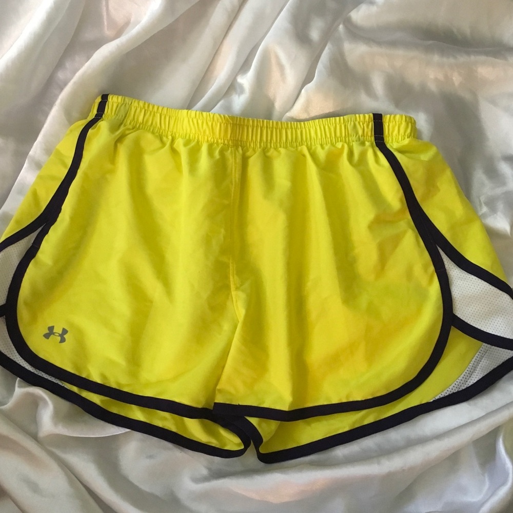 Under Armour heat gear shorts, size M.